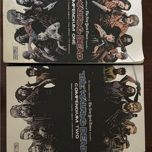 The Walking Dead Compendium One & Two Graphic Novel Set